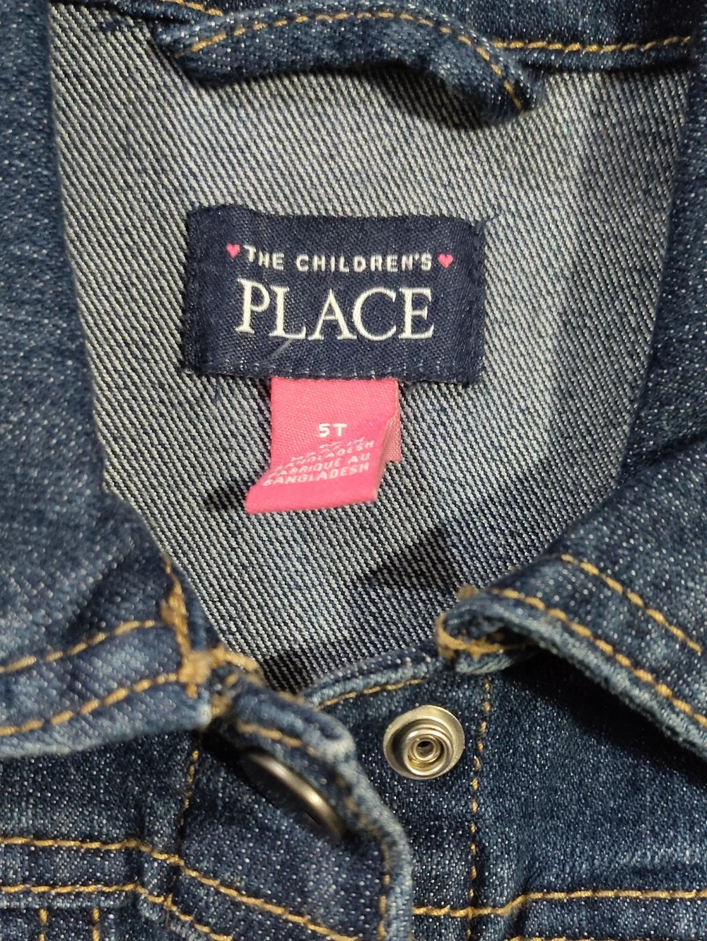 Girls 5t Jean Jacket $25